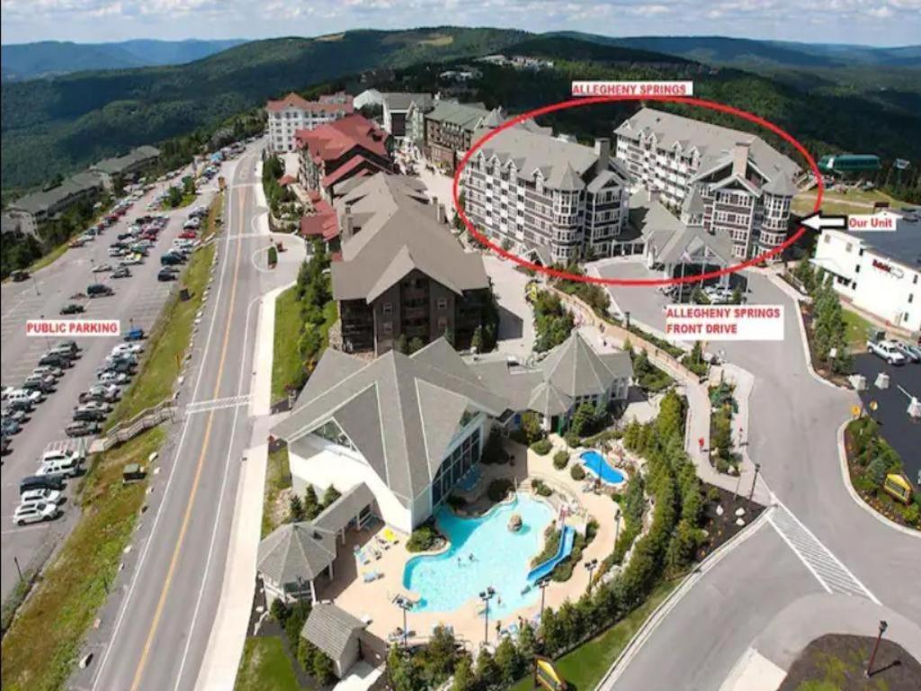 Allegheny Spring 239 King, Bed/Ski-In, Out/Pool & Hot Tub Snowshoe Eksteriør billede